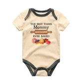 Best thing Mama ever baked - Unisex Infant One Piece Baby Bodysuit - Gift for Mom